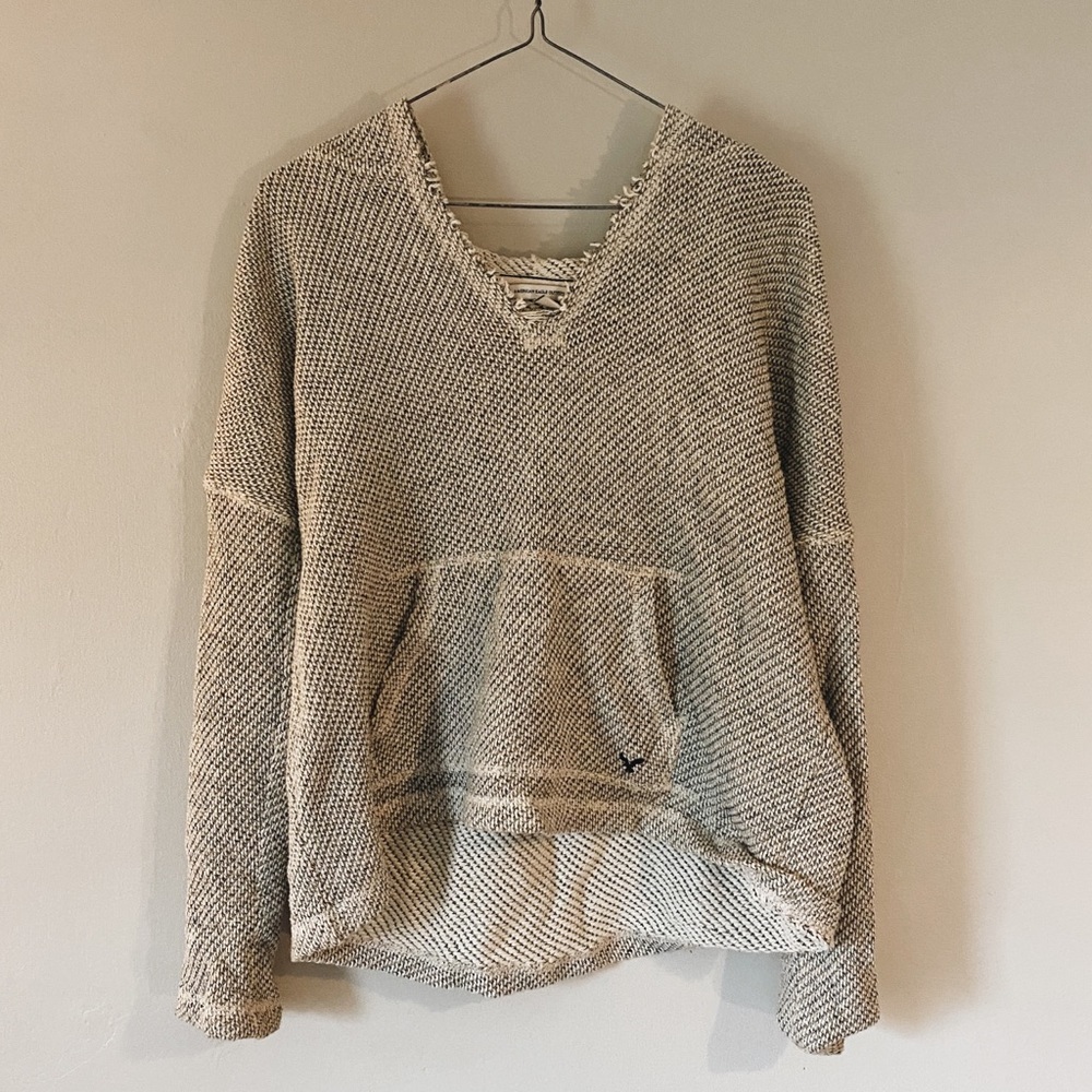 Woven Beach Hoodie